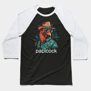 Papicock Baseball T-Shirt